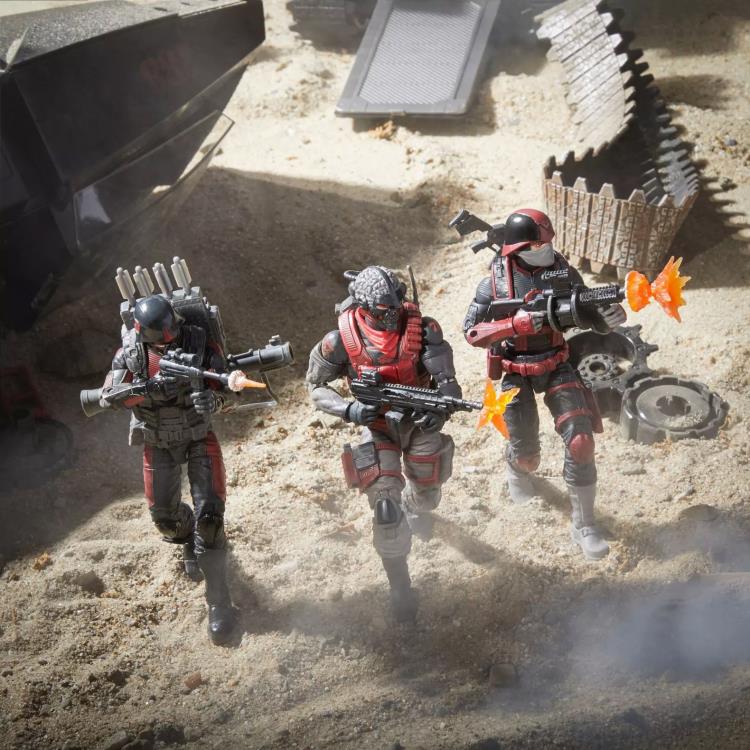 G.I. Joe Classified Series Cobra H.I.S.S. Fire Team 788 Exclusive Set image 7