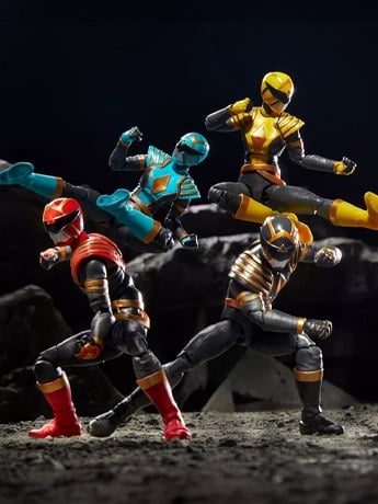 Power Rangers Lightning Collection Omega Rangers Exclusive Four-Pack image 2
