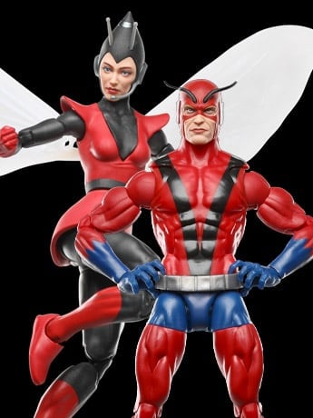 Avengers: Beyond Earth's Mightiest Marvel Legends Hank Pym (Giant-Man) & Janet Van Dyne (Wasp) Two-Pack image 2