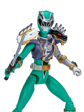 Power Rangers Dino Fury Cosmic Armor Green Ranger Exclusive image 2