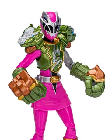 Power Rangers Dino Fury Smash Armor Pink Ranger Exclusive image 2