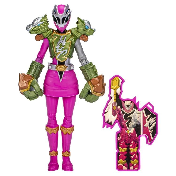 Power Rangers Dino Fury Smash Armor Pink Ranger Exclusive image 4