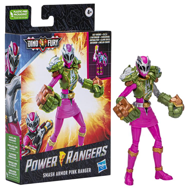 Power Rangers Dino Fury Smash Armor Pink Ranger Exclusive image 7