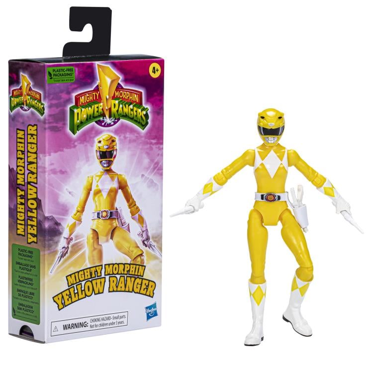 Mighty Morphin Power Rangers 30th Anniversary Yellow Ranger image 5