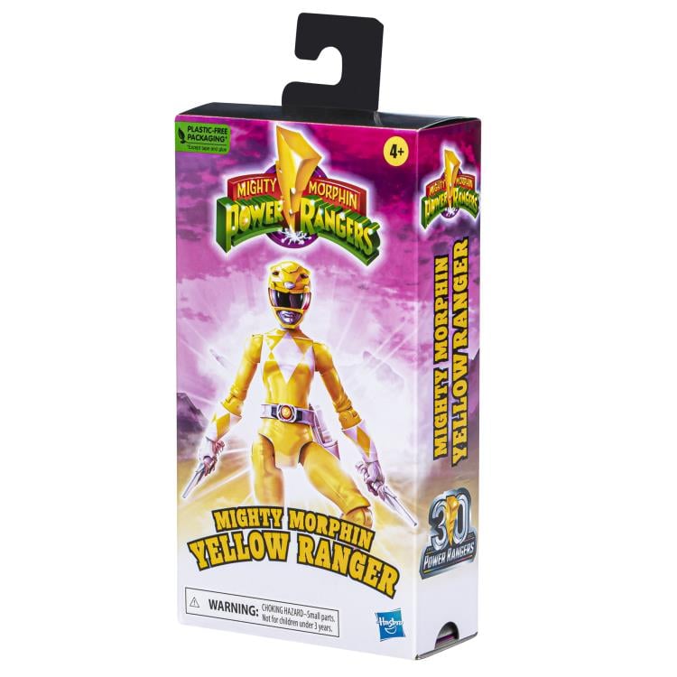 Mighty Morphin Power Rangers 30th Anniversary Yellow Ranger image 7