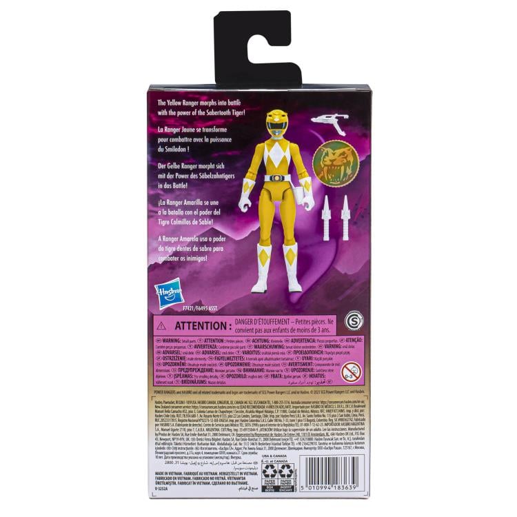 Mighty Morphin Power Rangers 30th Anniversary Yellow Ranger image 8