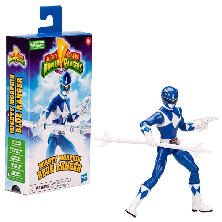 Mighty Morphin Power Rangers 30th Anniversary Blue Ranger image 6