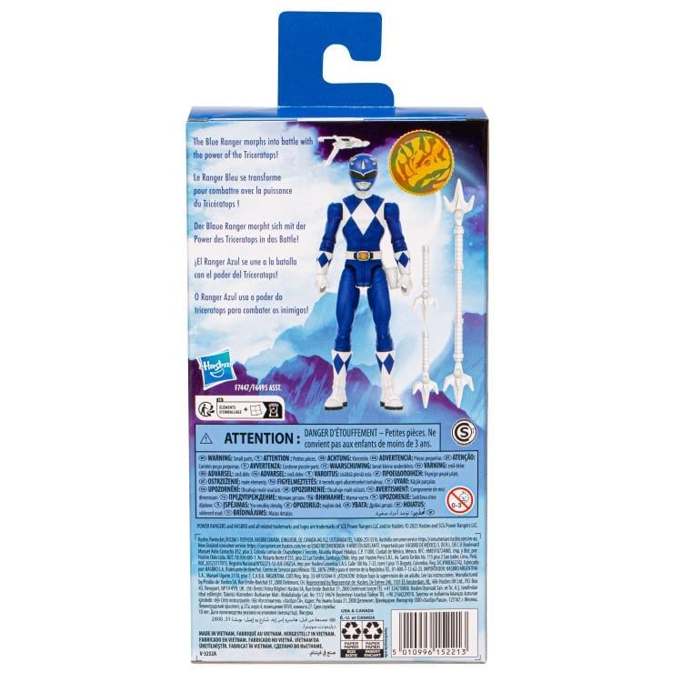 Mighty Morphin Power Rangers 30th Anniversary Blue Ranger image 8
