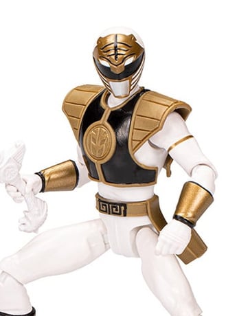Mighty Morphin Power Rangers 30th Anniversary White Ranger image 2