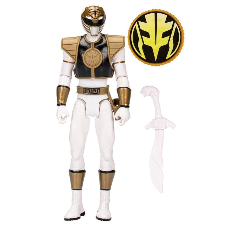 Mighty Morphin Power Rangers 30th Anniversary White Ranger image 5