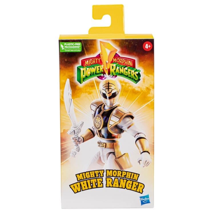 Mighty Morphin Power Rangers 30th Anniversary White Ranger image 7