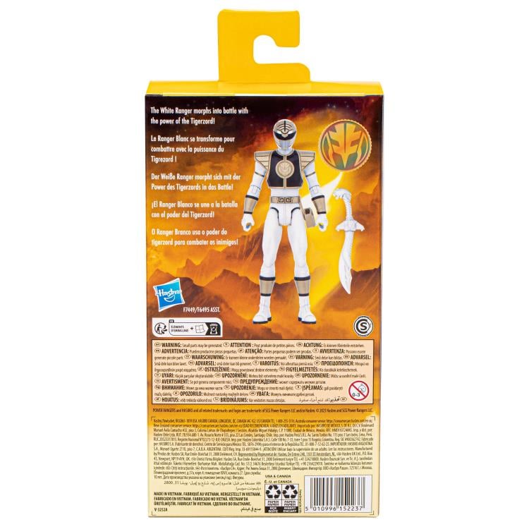 Mighty Morphin Power Rangers 30th Anniversary White Ranger image 8