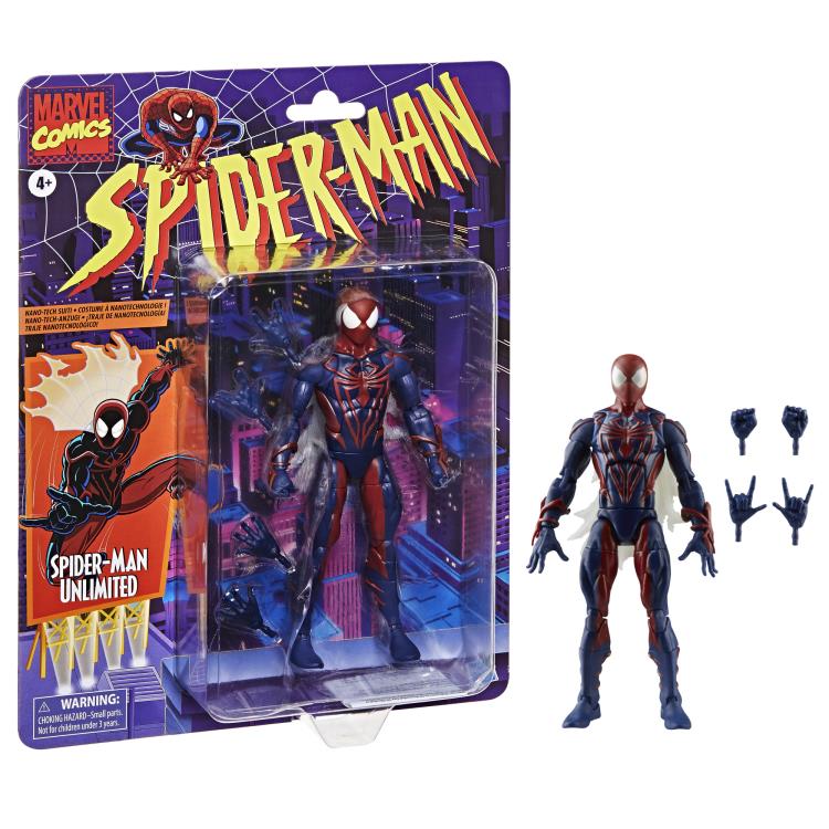 Spider-Man Marvel Legends Retro Collection Spider-Man Unlimited image 10