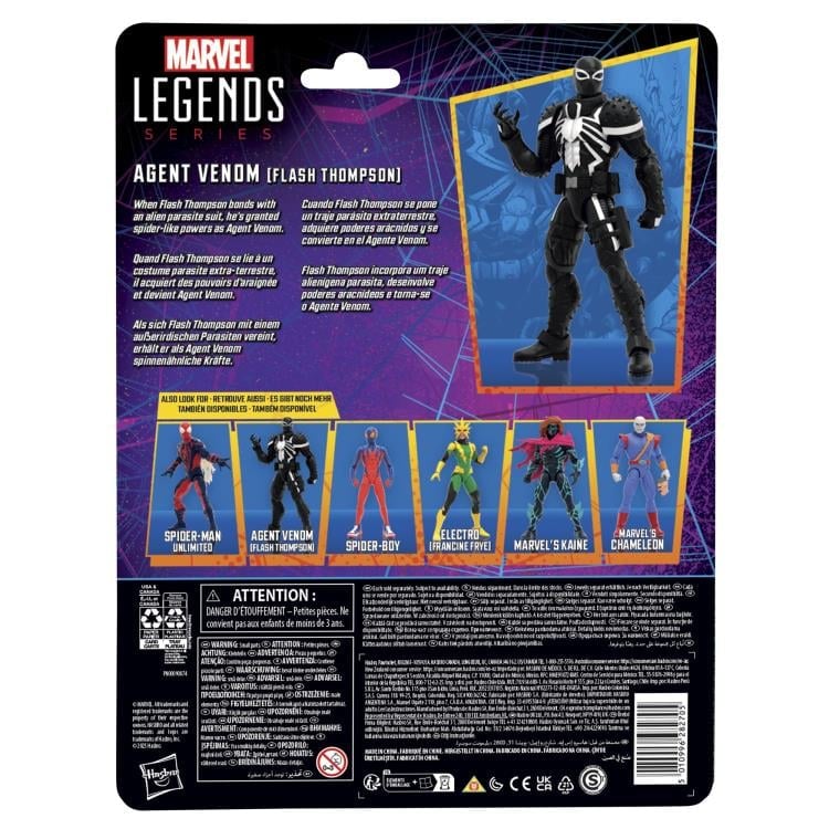 Spider-Man Marvel Legends Retro Collection Agent Venom (Flash Thompson) image 10