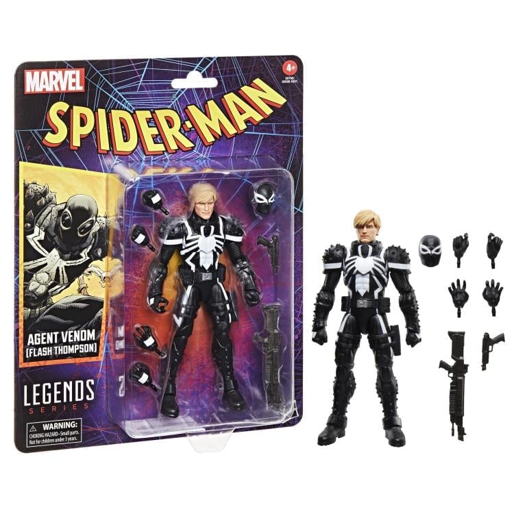 Spider-Man Marvel Legends Retro Collection Agent Venom (Flash Thompson) image 8