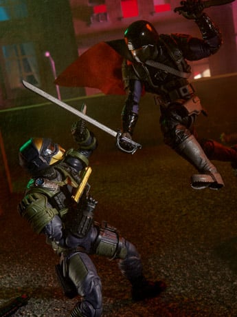 G.I. Joe Classified Series #141 Steel Corps Commander vs Twilight Guard Exclusive Set image 2