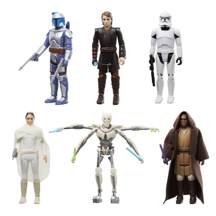Star Wars Retro Collection Attack of the Clones and Revenge of the Sith Exclusive Multipack image 3