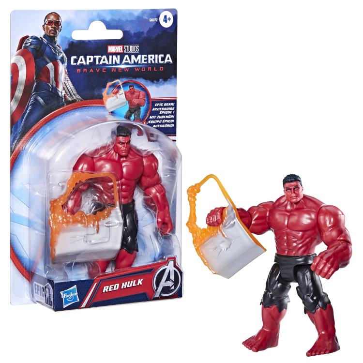 Captain America: Brave New World Epic Hero Series Red Hulk Deluxe image 3