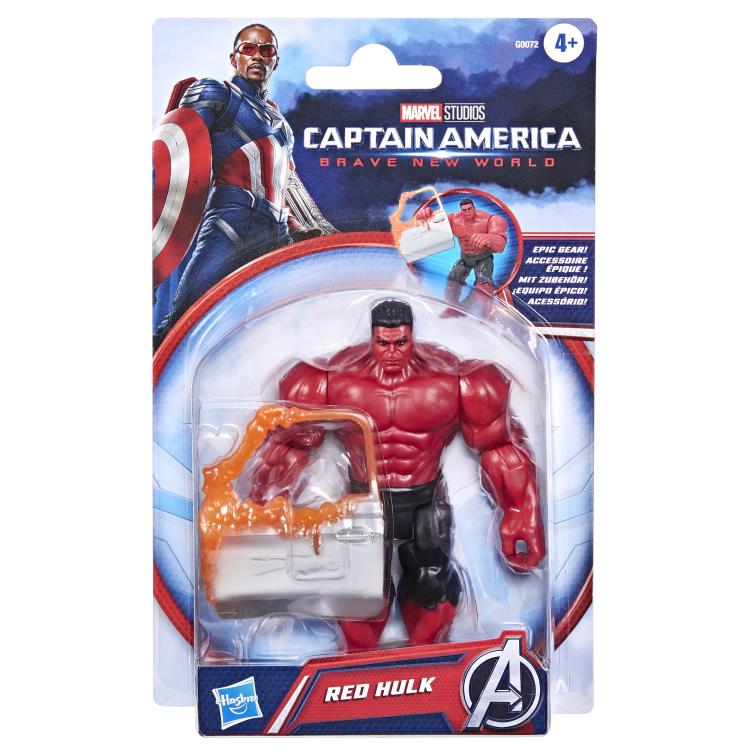 Captain America: Brave New World Epic Hero Series Red Hulk Deluxe image 4
