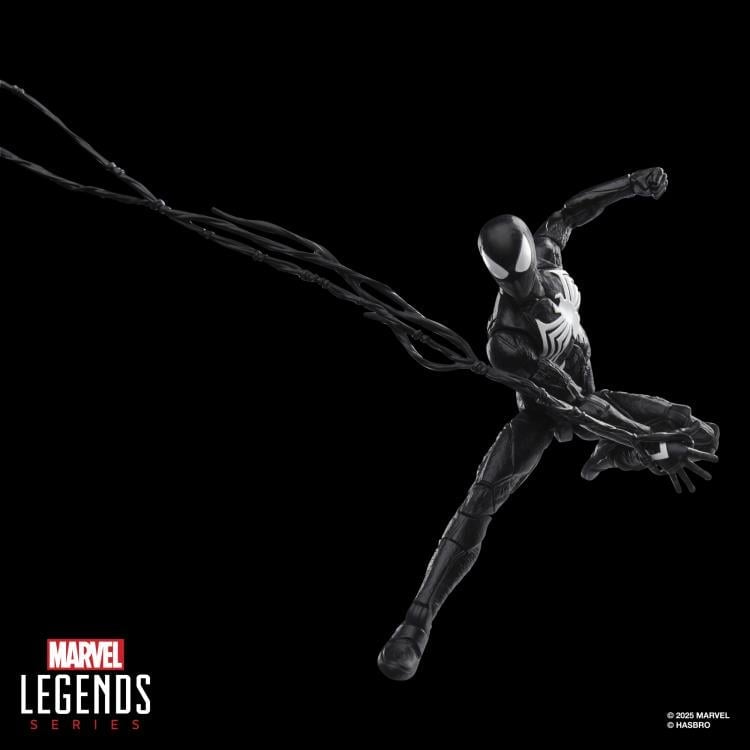 Marvel's Spider-Man 2 Marvel Legends Gamerverse Peter Parker (Black Suit) image 8