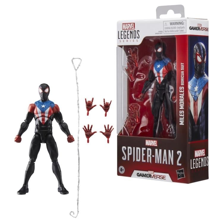 Marvel's Spider-Man 2 Marvel Legends Gamerverse Miles Morales (Boricua Suit) image 10
