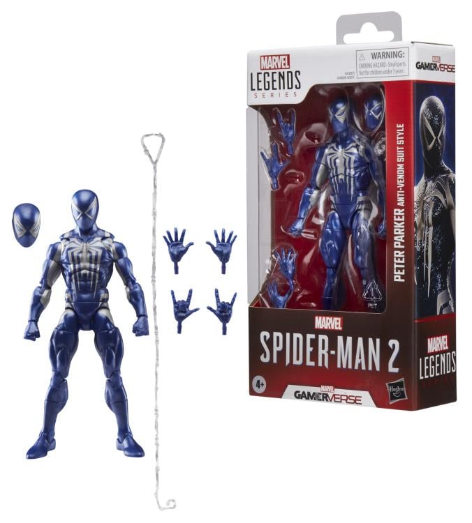 Marvel's Spider-Man 2 Marvel Legends Gamerverse Peter Parker (Anti-Venom Suit Style) image 10
