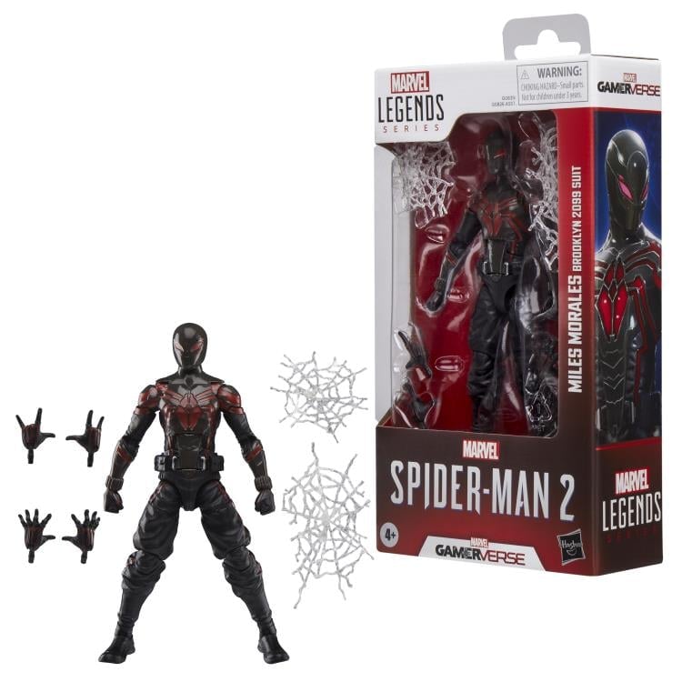 Marvel's Spider-Man 2 Marvel Legends Gamerverse Miles Morales (Brooklyn 2099 Suit) image 10
