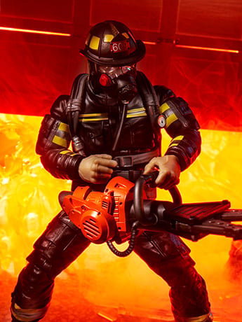 G.I. Joe Classified Series Legacy Collection Search & Rescue Firefighter image 2