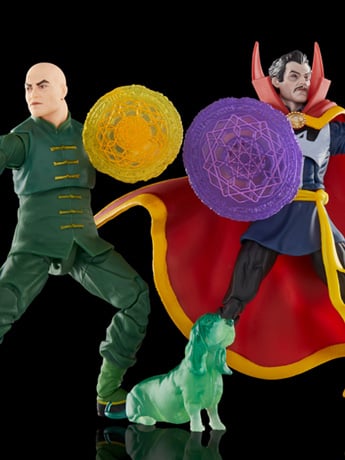 Doctor Strange Marvel Legends Doctor Strange, Marvel's Wong and Bats Exclusive Two-Pack image 2