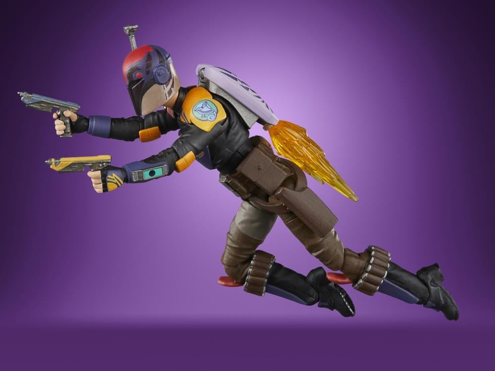 Star Wars: The Vintage Collection Sabine Wren and Chopper Mural Exclusive Two-Pack (Rebels) image 9