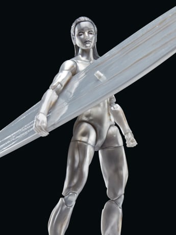 The Fantastic Four: First Steps Marvel Legends The Silver Surfer image 2