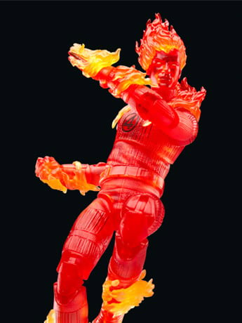 The Fantastic Four: First Steps Marvel Legends Human Torch image 2