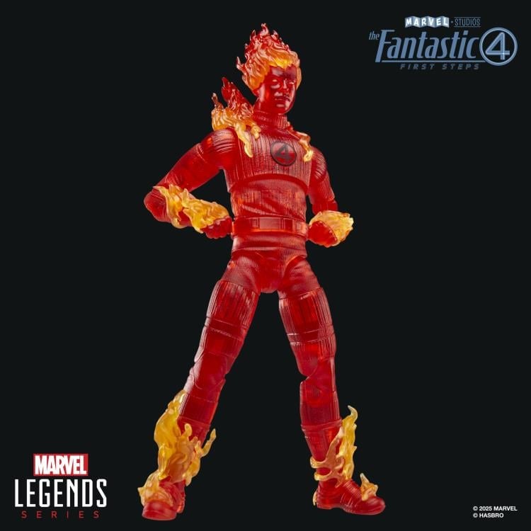 The Fantastic Four: First Steps Marvel Legends Human Torch image 3