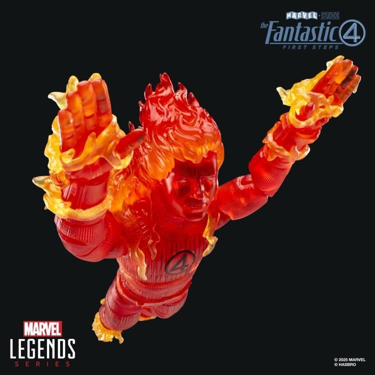 The Fantastic Four: First Steps Marvel Legends Human Torch image 4