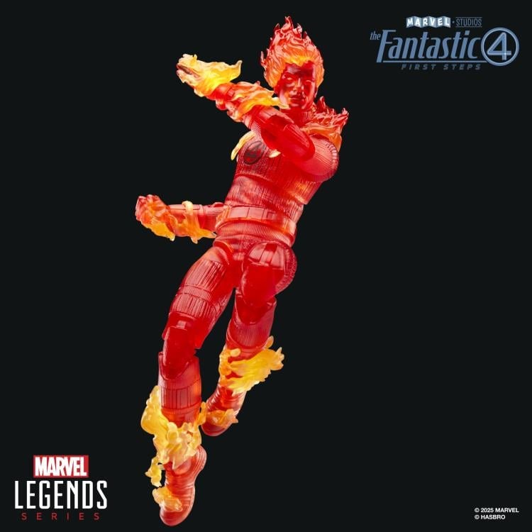 The Fantastic Four: First Steps Marvel Legends Human Torch image 5