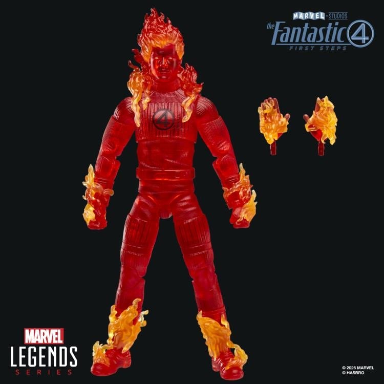 The Fantastic Four: First Steps Marvel Legends Human Torch image 9