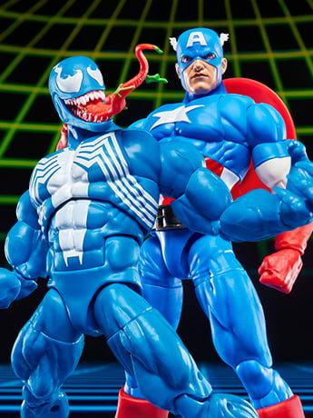 Marvel Legends Gamerverse Captain America vs. Venom Two-Pack image 2