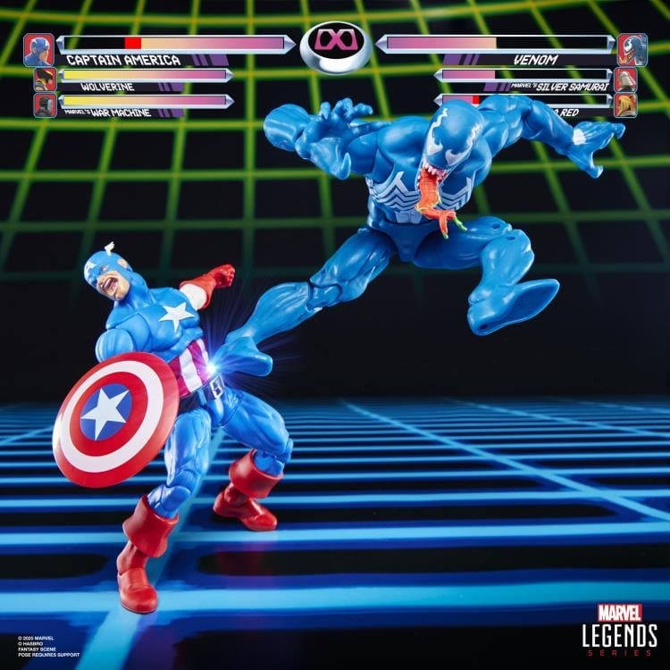 Marvel Legends Gamerverse Captain America vs. Venom Two-Pack image 6