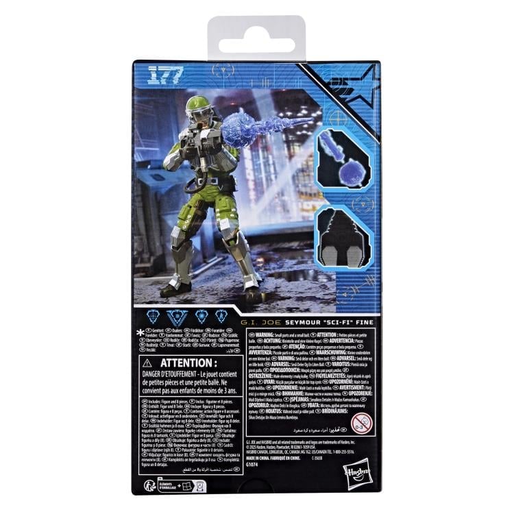 G.I. Joe Classified Series #177 Seymour "Sci-Fi" Fine image 7