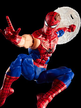Marvel Legends Spider-Man with Exclusive Magic: The Gathering Card image 2