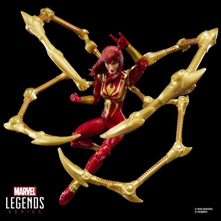 Marvel Legends Mary Jane Watson (Iron Spider) with Exclusive Magic: The Gathering Card image 5