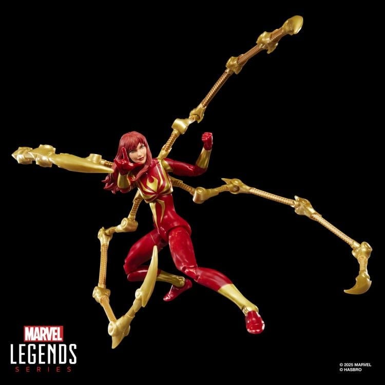Marvel Legends Mary Jane Watson (Iron Spider) with Exclusive Magic: The Gathering Card image 7