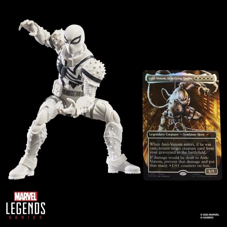 Marvel Legends Agent Anti-Venom with Exclusive Magic: The Gathering Card image 10