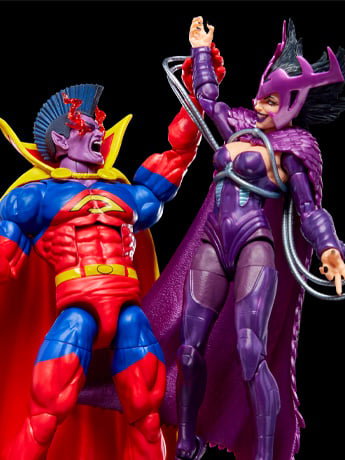 X-Men Marvel Legends Gladiator & Deathbird Two-Pack image 2