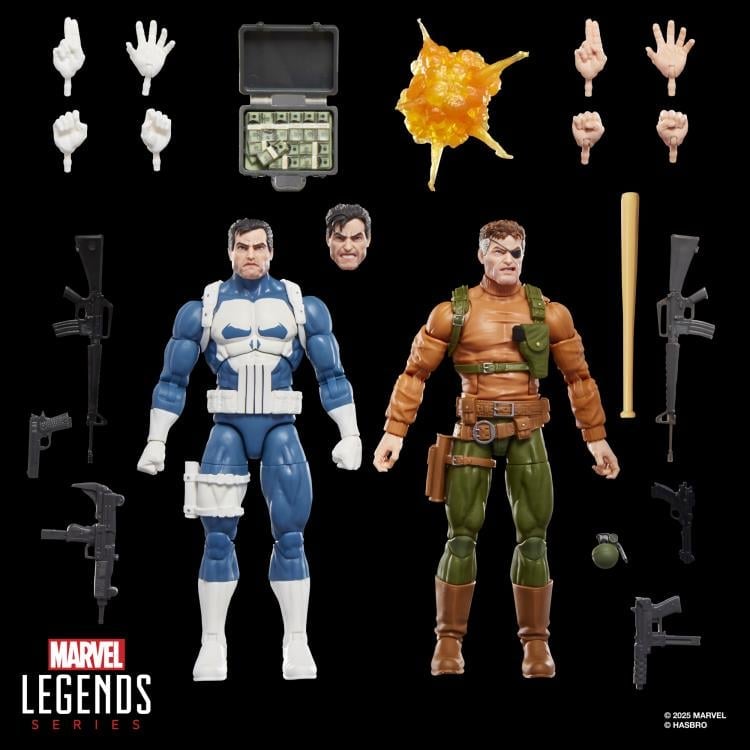 The Punisher Marvel Legends Gamerverse Punisher & Nick Fury Two-Pack image 10