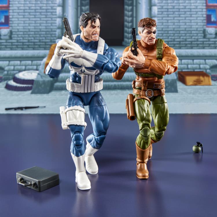 The Punisher Marvel Legends Gamerverse Punisher & Nick Fury Two-Pack image 5