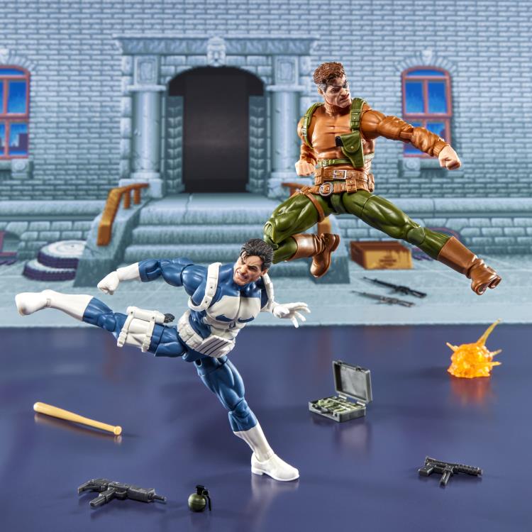 The Punisher Marvel Legends Gamerverse Punisher & Nick Fury Two-Pack image 8