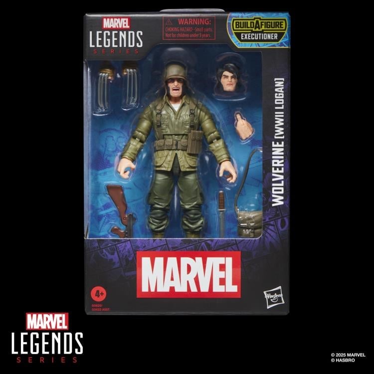 X-Men Marvel Legends Wolverine (WWII Logan) (Executioner BAF) image 10
