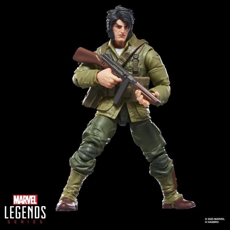 X-Men Marvel Legends Wolverine (WWII Logan) (Executioner BAF) image 3