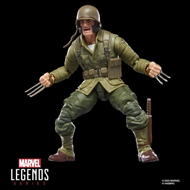 X-Men Marvel Legends Wolverine (WWII Logan) (Executioner BAF) image 5